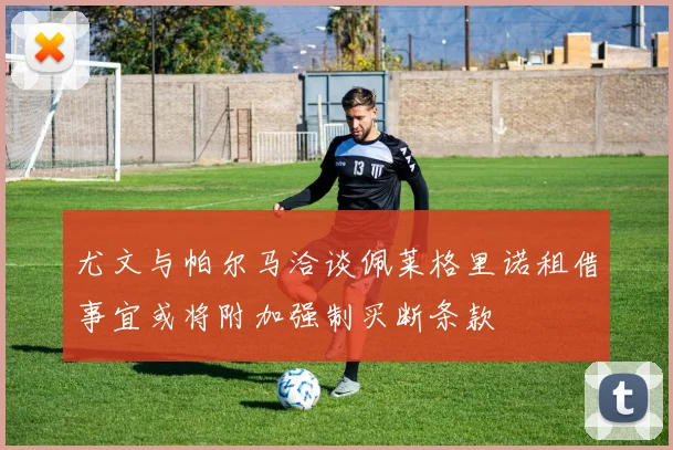 尤文与帕尔马洽谈佩莱格里诺租借事宜或将附加强制买断条款